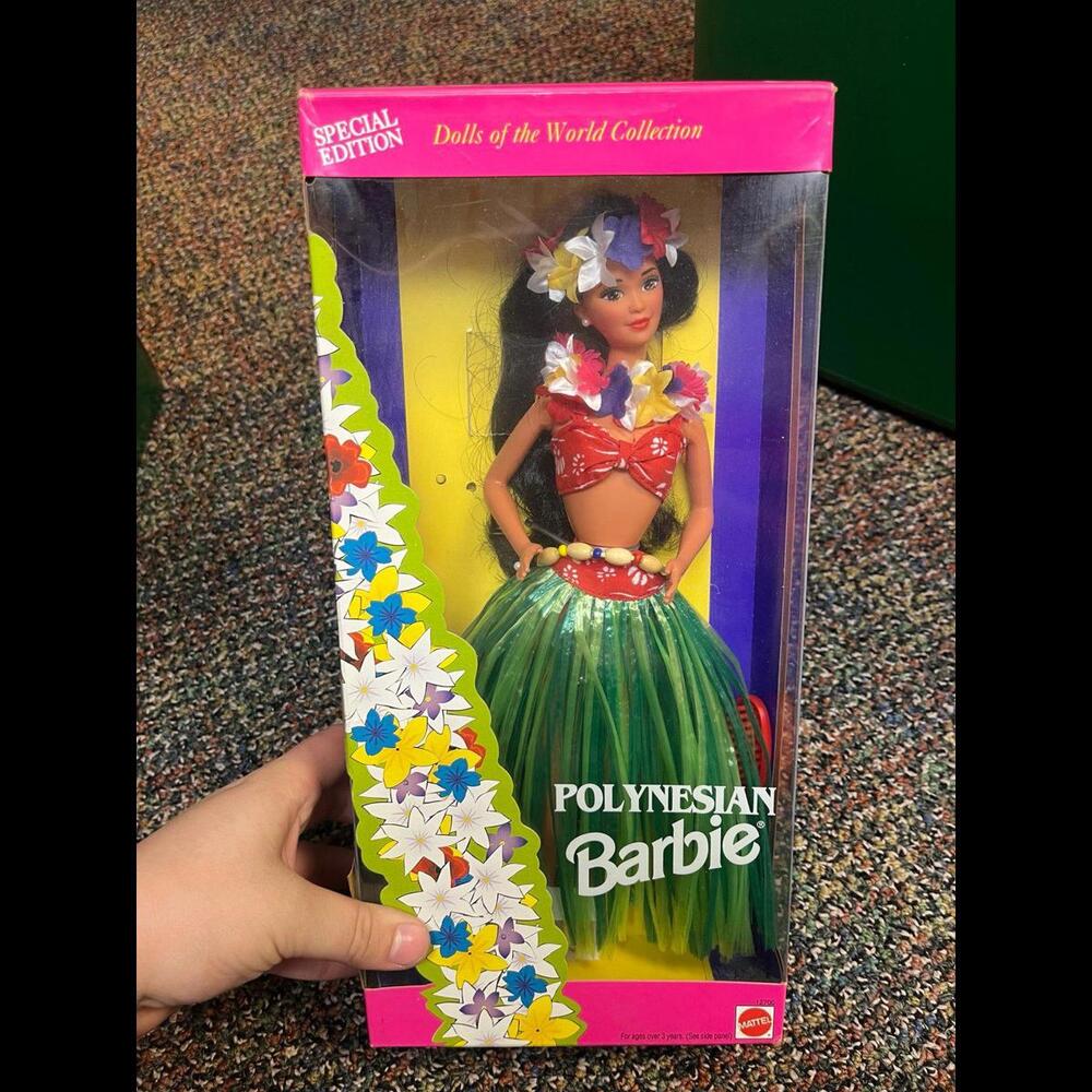 Vtg 1994 Dolls of the World Polynesian Barbie Doll Special‎ Edition